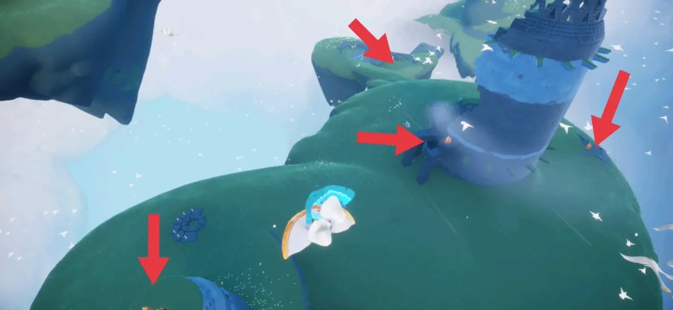 光遇8月5日魔法季蜡烛位置攻略