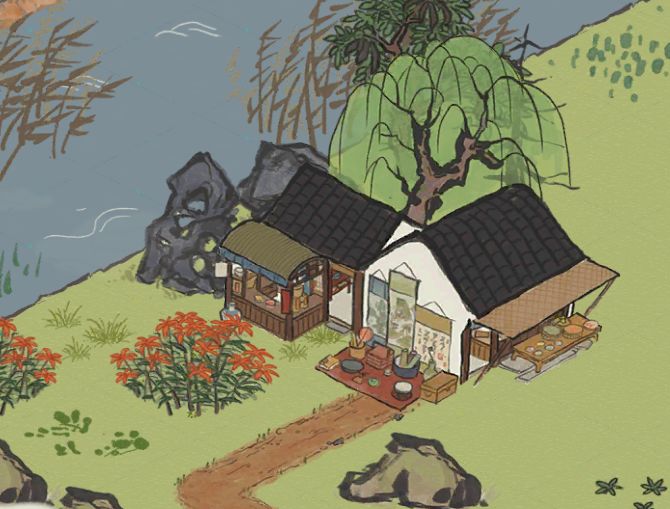 江南百景图牡丹红获取方法介绍