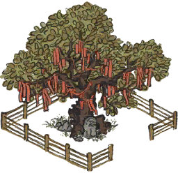 江南百景图祈福仙树建筑介绍