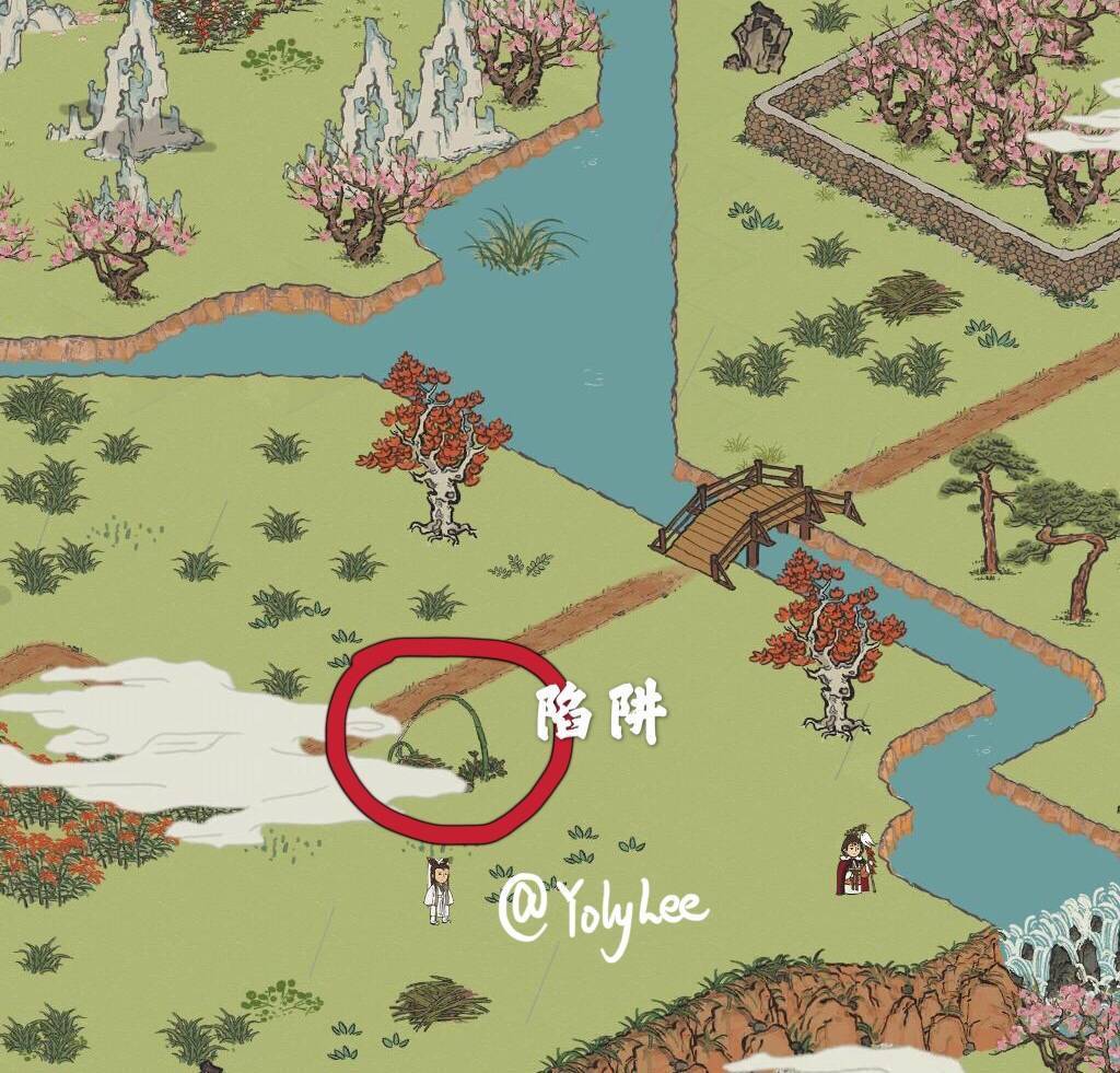 江南百景图陷阱在哪里