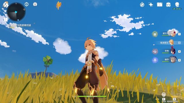 原神够不到精灵解决方法