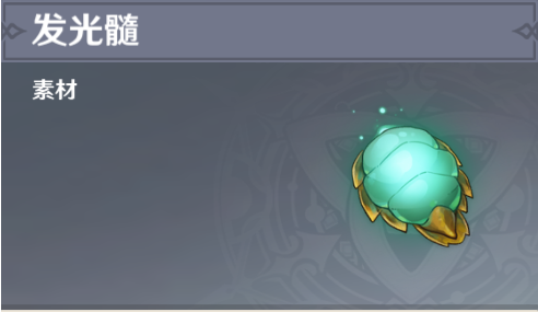 原神发光髓采集位置分享