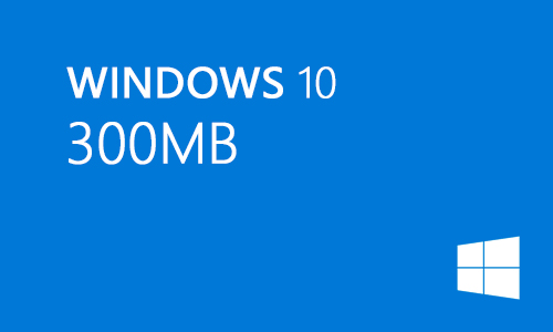 win10 300mb