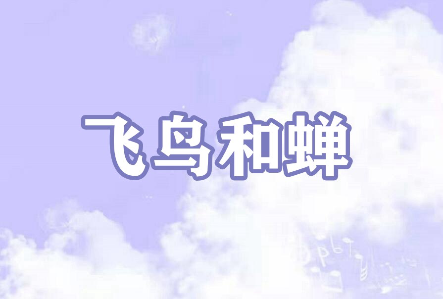 飞鸟和蝉