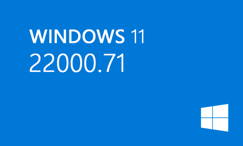 win11 22000.71