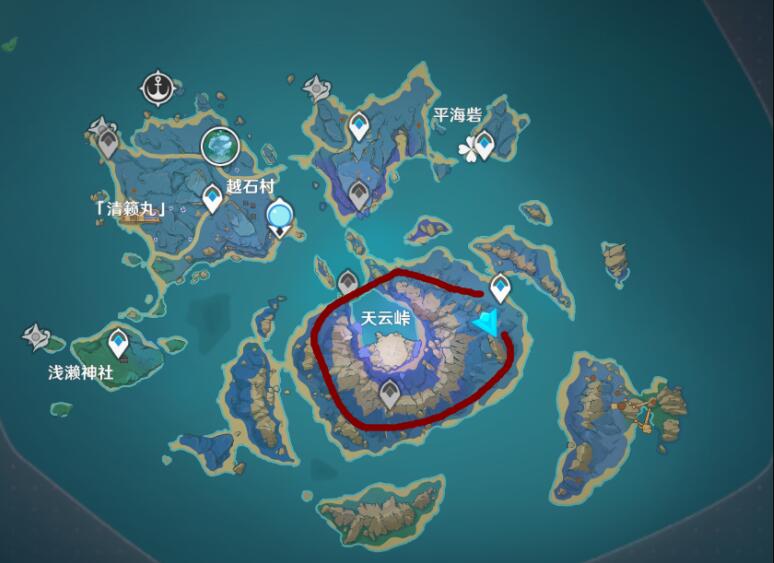原神天云草实位置汇总