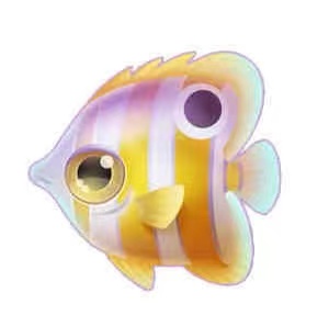 摩尔庄园蝴蝶鱼位置图