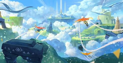 光遇霞光城上层冥想位置