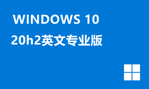 win10 20h2英文专业版