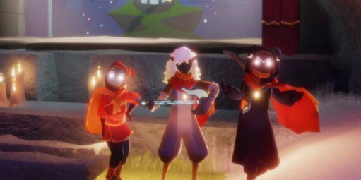 光遇云野云顶浮石冥想位置