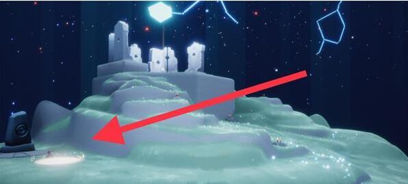 光遇禁阁顶层神坛冥想位置