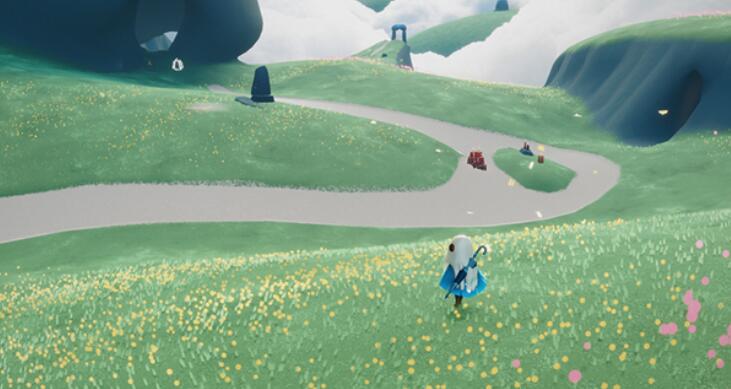 光遇云野蝴蝶平原冥想位置