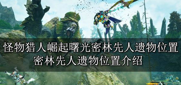 怪物猎人崛起曙光密林先人遗物位置