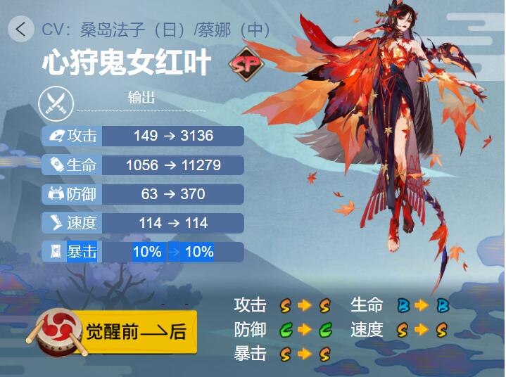阴阳师心狩鬼女红叶御魂搭配2024
