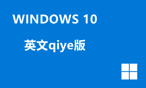 win10英文qiye版