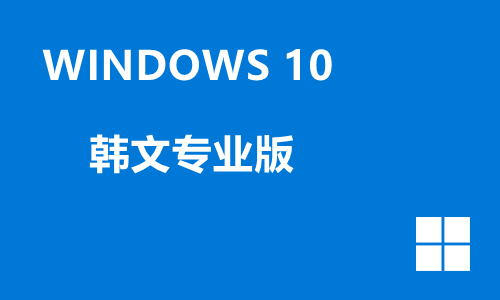 win10韩文专业版