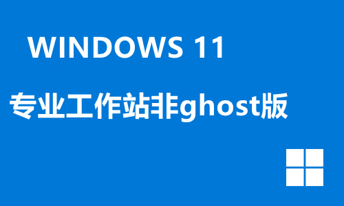 win11专业工作站非ghost版