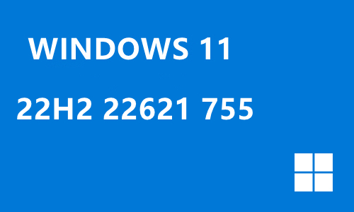 win11 22H2 22621 755