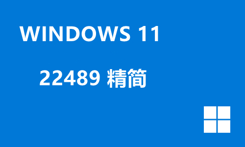 win11 22489 精简