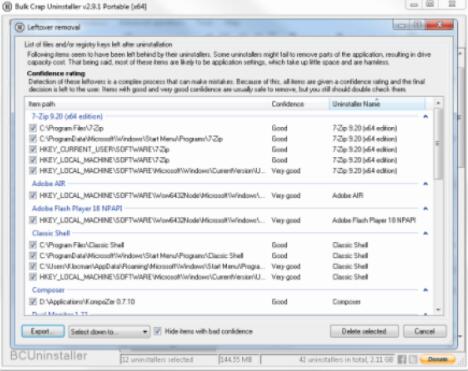 Bulk Crap Uninstaller 5.7 download the new version